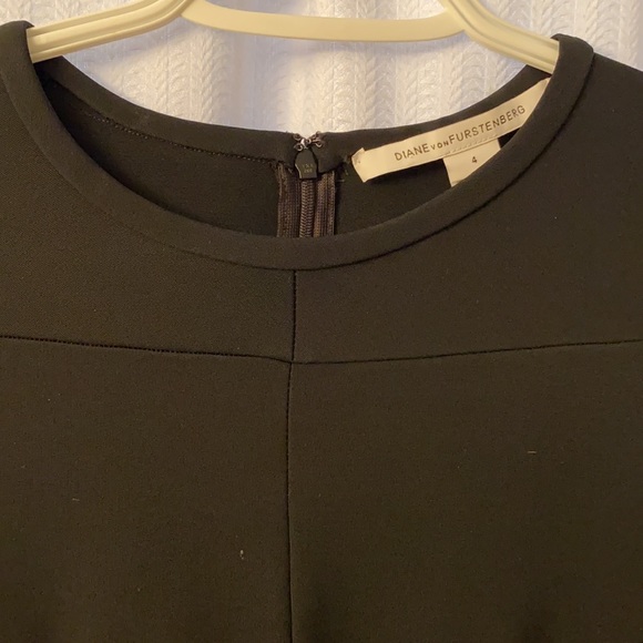 Diane von Furstenberg Black Mini Dress - Picture 2 of 5